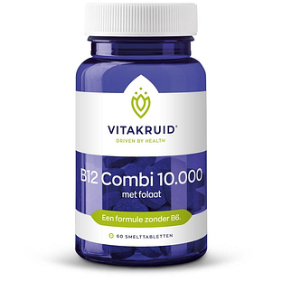 Vitakruid B12 Combi 10.000® met Actief Folaat Vitamine 60TB