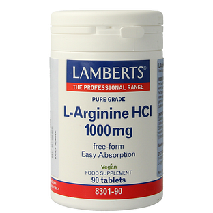 Lamberts L-Arginine 1000mg Tabletten 90TB Lamberts L-Arginine 1000mg Tabletten 90TB