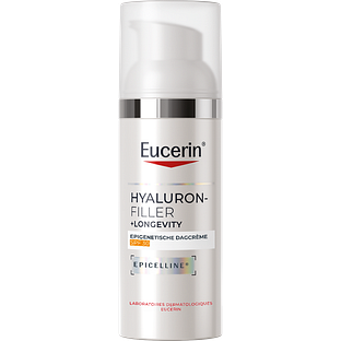 Eucerin Hyaluron-Filler + Longevity Epigenetische Anti-Age Dagcrème SPF 30 50ML Eucerin Hyaluron-Filler + Longevity Epigenetische Anti-Age Dagcrème SPF 30 50ML