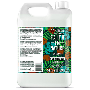 Faith in Nature Coconut Conditioner Navulverpakking 5LT