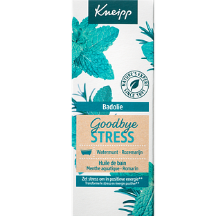 Kneipp Badolie Goodbye Stress 100ML Verpakking