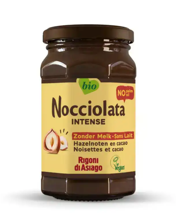 Nocciolata Biologische Hazelnootpasta Zonder Melk