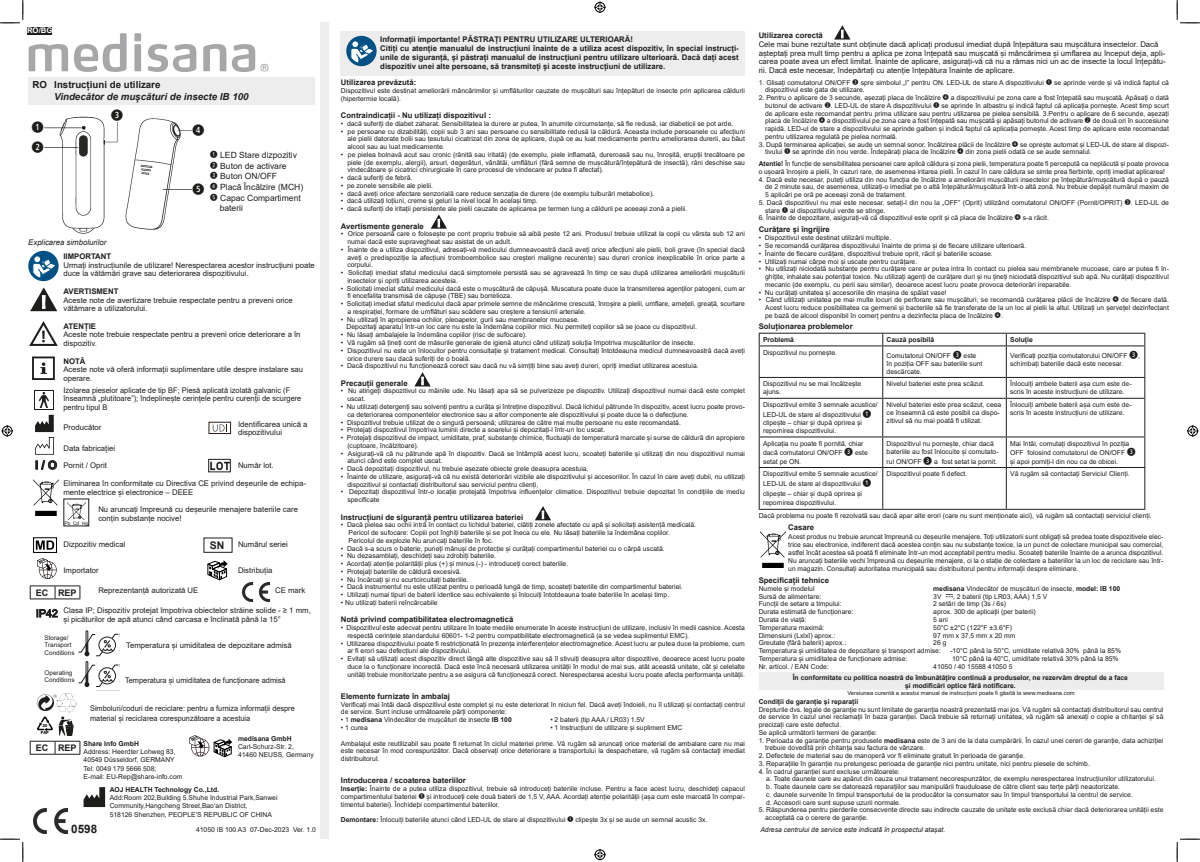 IB100 Insectenbeet Verzachter afbeelding van document #19, instructions