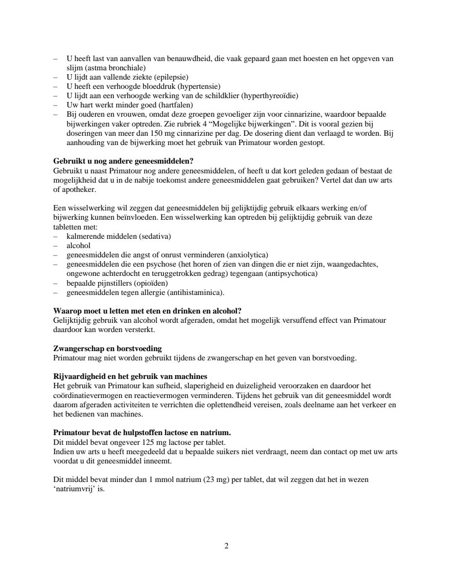 Reistabletten afbeelding van document #2, leaflet
