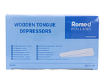 Romed Houten Tong Spatels 100ST