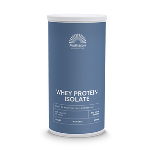 Mattisson HealthStyle Sport Wei Proteïne Poeder - Isolaat 93% 500GR