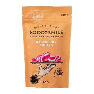 Food2Smile Raspberry Treats 90GR