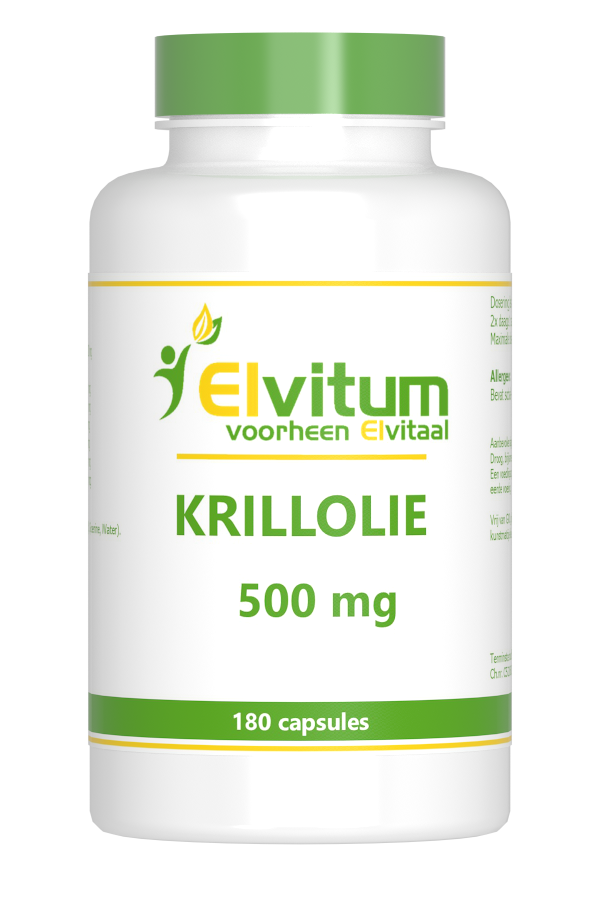 Elvitum Krill Olie Capsules afbeelding