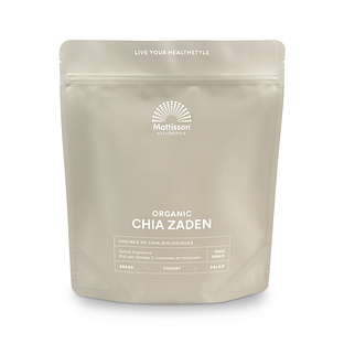 Mattisson HealthStyle Biologische Chia Zaden 1000GR