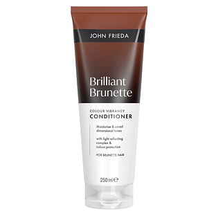 John Frieda Brilliant Brunette Colour Vibrancy Conditioner 250ML