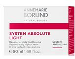 Annemarie Börlind System Absolute Light  Regenerating Night Cream 50ML