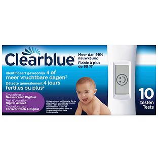 Clearblue Ovulatietest Geavanceerd Digitaal 10ST