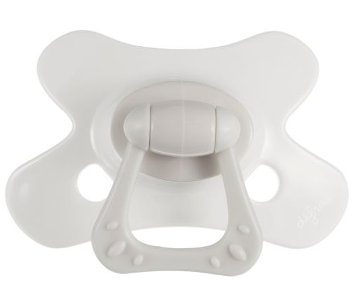 Difrax Fopspeen Natural 6+ Maanden SE Grey Agate afbeelding 1