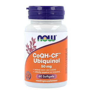 NOW CoQH-CF Ubiquinol 50mg Softgels 60ST NOW CoQH-CF Ubiquinol 50mg Softgels 60ST