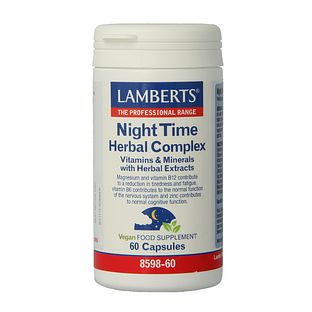 Lamberts Night Time Kruiden Complex Capsules 60CP