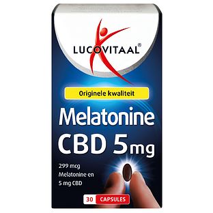 Lucovitaal Melatonine CBD 5 Mg Capsules 30CP Lucovitaal Melatonine CBD 5 Mg Capsules 30CP