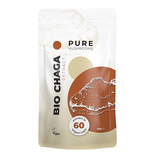 Pure Mushrooms Bio Chaga Capsules 60VCP Pure Mushrooms Bio Chaga Capsules 60VCP