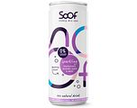 Soof Drink Sparkling Zwarte Bes, Lavendel, Appel & Water 250ML