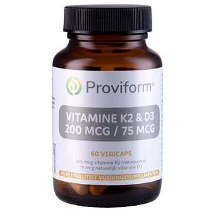 Proviform K2 200mcg & D3 75mcg Capsules 60VCP