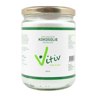 Vitiv Biologische Kokosolie Geurloos 500ML