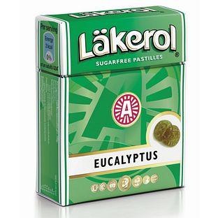 Lakerol Eucalyptus Suikervrij Pastilles 23GR Lakerol Eucalyptus Suikervrij Pastilles 23GR