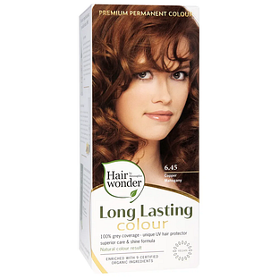 Hairwonder Long Lasting Colour 6.45 Copper Mahogany 100ML Hairwonder Long Lasting Colour 6.45 Copper Mahogany 100ML
