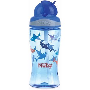 Nuby Flip-It Beker uit Tritan™ Blauw  3jaar+ 360ML