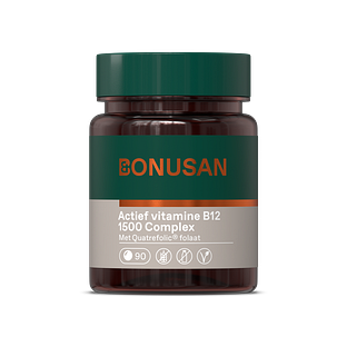 Bonusan Actief vitamine B12 1500 Complex Tabletten 90TB