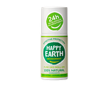 Happy Earth 100% Natural Deo Roll-On Unscented 75ML