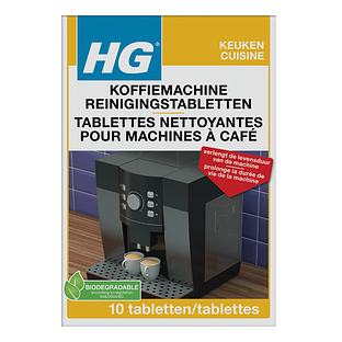 HG Keuken Koffiemachine Reinigings Tabletten 10TB