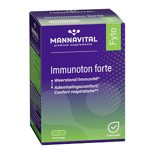 MannaVital Immunoton Forte Fyto Capsules 60VCP MannaVital Immunoton Forte Fyto Capsules 60VCP