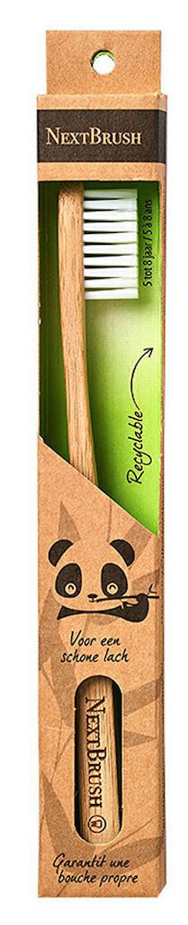 NextBrush Bamboe Tandenborstel Kids afbeelding
