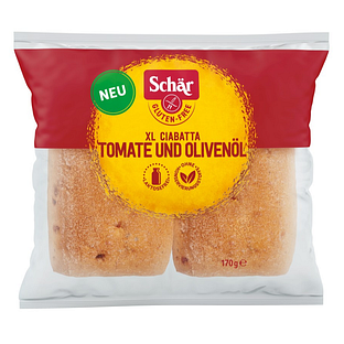 Schar Tomaat & Olijfolie XL Ciabatta 170GR