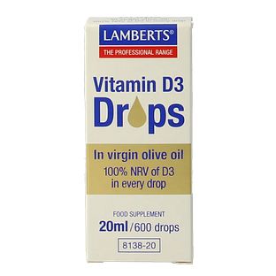 Lamberts Vitamine D3 Druppels 20ML