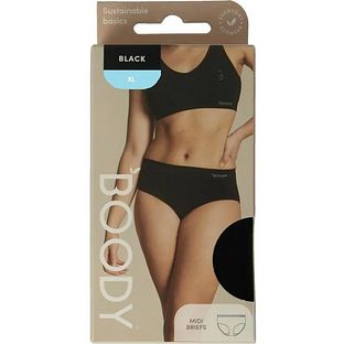 Boody Midi Heupslip Zwart XL 1ST Boody Midi Heupslip Zwart XL 1ST