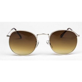 Melleson Optics Melleson Zonnebril Rond Zilver 1ST