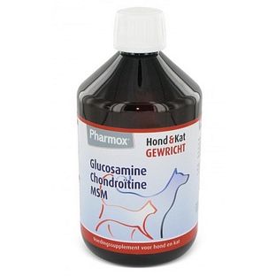 Pharmox Glucosamine Hond & Kat 500ML Pharmox Glucosamine Hond & Kat 500ML