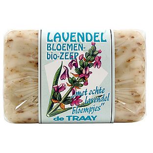 De Traay Zeep Lavendel met lavendelbloesem 250GR