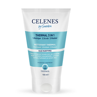 Celenes by Sweden Thermal Thermische 3 in 1 Reinigende Peelingmasker 150ML