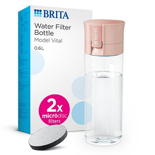 Brita Waterfilterfles Vital Abrikoos + 2 MicroDisc Filters 1ST