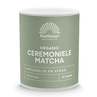 Mattisson HealthStyle Ceremoniële Matcha Poeder 35GR