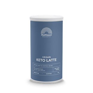 Mattisson HealthStyle Keto Latte - Vegan MCT & Coffee 200GR