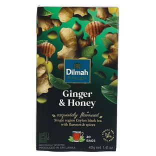 Dilmah Ginger & Honey Ceylon Tea 20ZK Dilmah Ginger & Honey Ceylon Tea 20ZK