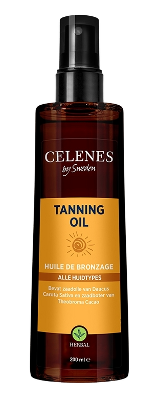 Celenes by Sweden Herbal Tanning Olie All Skin Type afbeelding