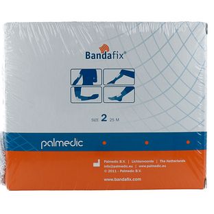 Bandafix Elastisch Netverband Katoen Bovenarm/Elleboog/Onderbeen/Voet (25m) 1ST