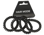 Hair Mode Haarelastiek Kabel Groot Zwart 4ST