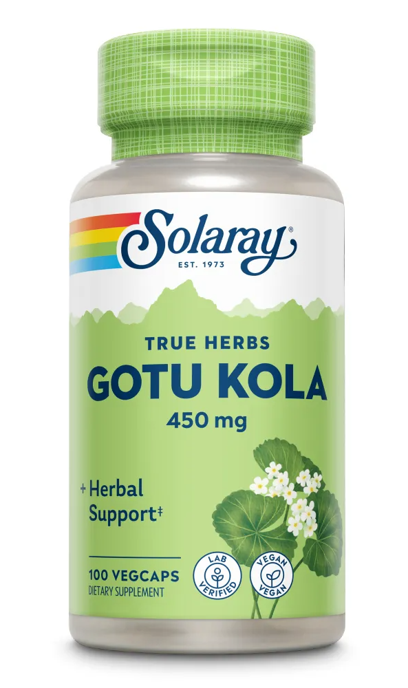 Solaray Gotu Kola Capsules 100VCP