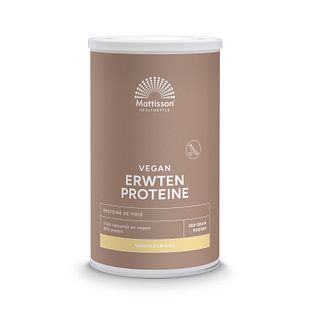 Mattisson HealthStyle Vegan Erwten Proteïne Poeder Vanille 350GR