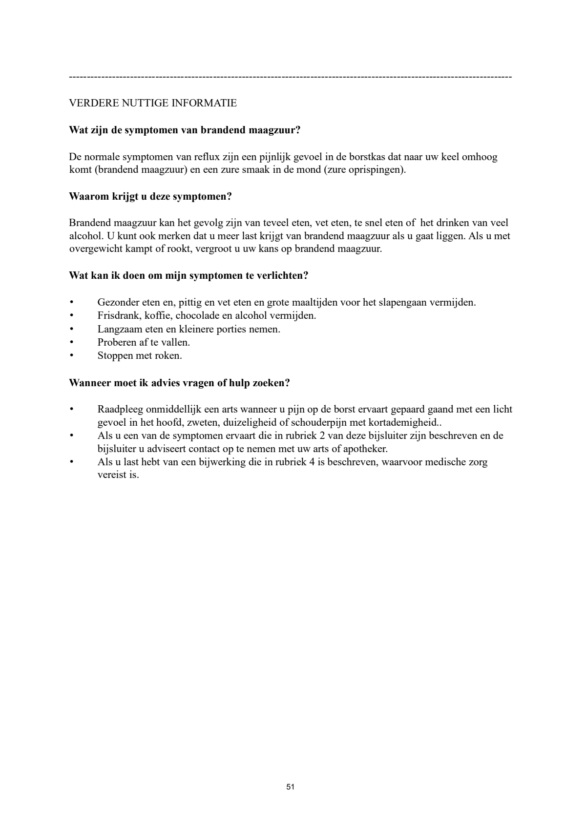 Control Tabletten - voor brandend maagzuur afbeelding van document #51, leaflet