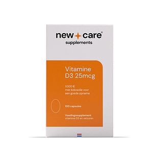 New Care Vitamine D3 25mcg Capsules 100CP
